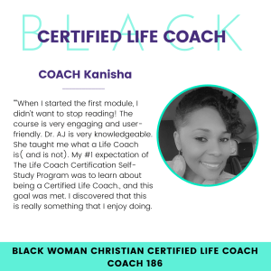 The Internatioanl Center for Life Coach Training, LLC Coach Kanisha Graham, Black Woman Christian Certified Life Coach, Online Life Coach Certification Training for Black Women of the Christian Faith 
